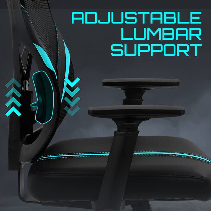 ThunderX3 YAMA1 Gaming Chair Cyan